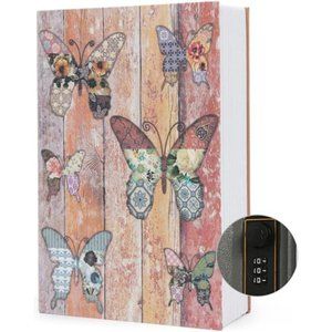 Diversion Book Safe Storage Box Size 9.5"×6.2"×2.2With Security Combination Lock